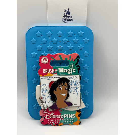 Aladdin Pin – Brush of Magic – Disney Limited Edition LE 3750 - Pins and Wishes