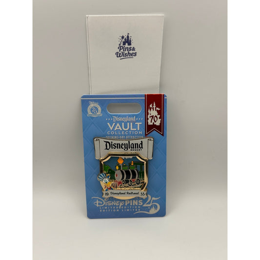 Disneyland Railroad - Donald - Disneyland Vault Opening Day Attractions - LE4000