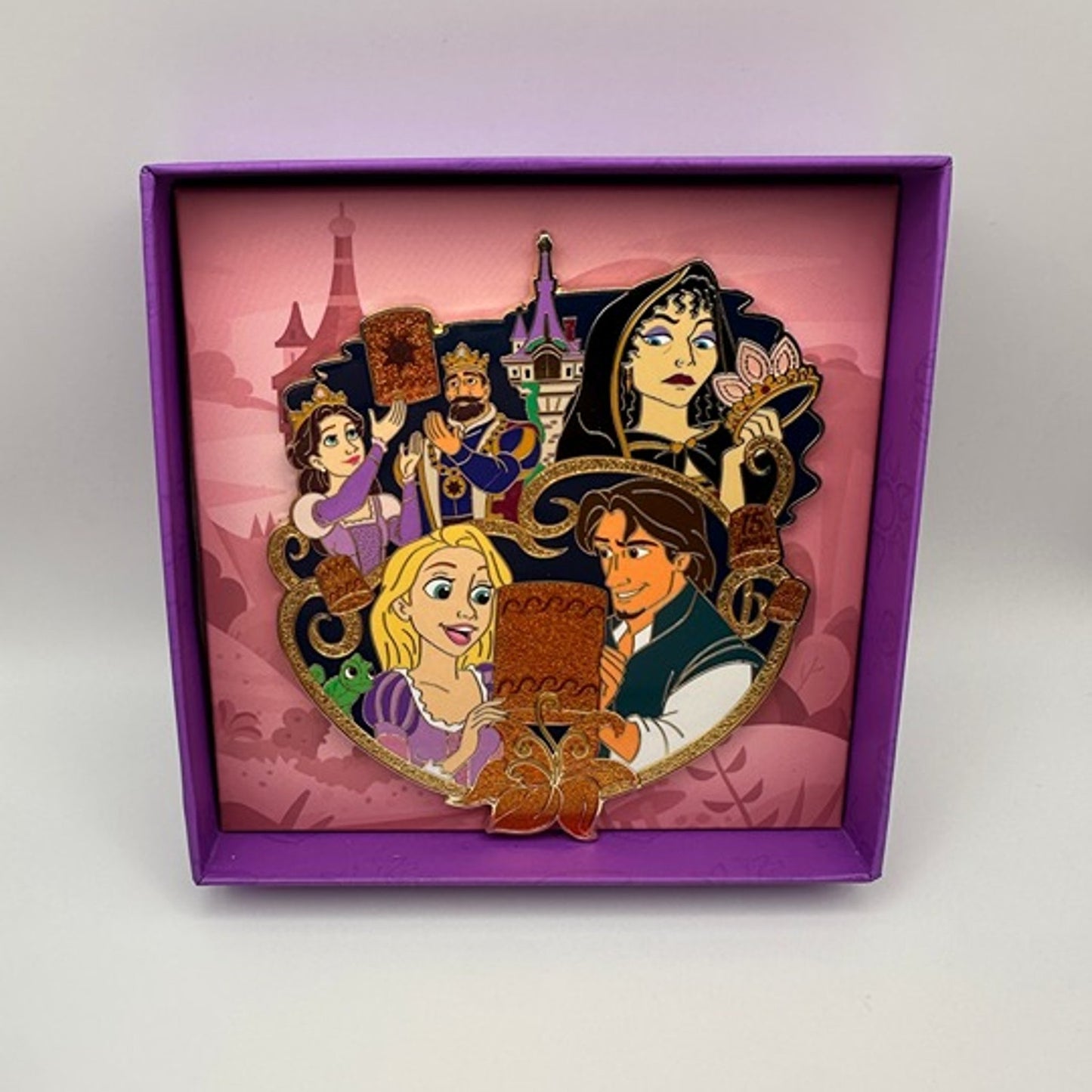 Tangled 15th Anniversary Jumbo Pin – Limited Edition 1750 Disney