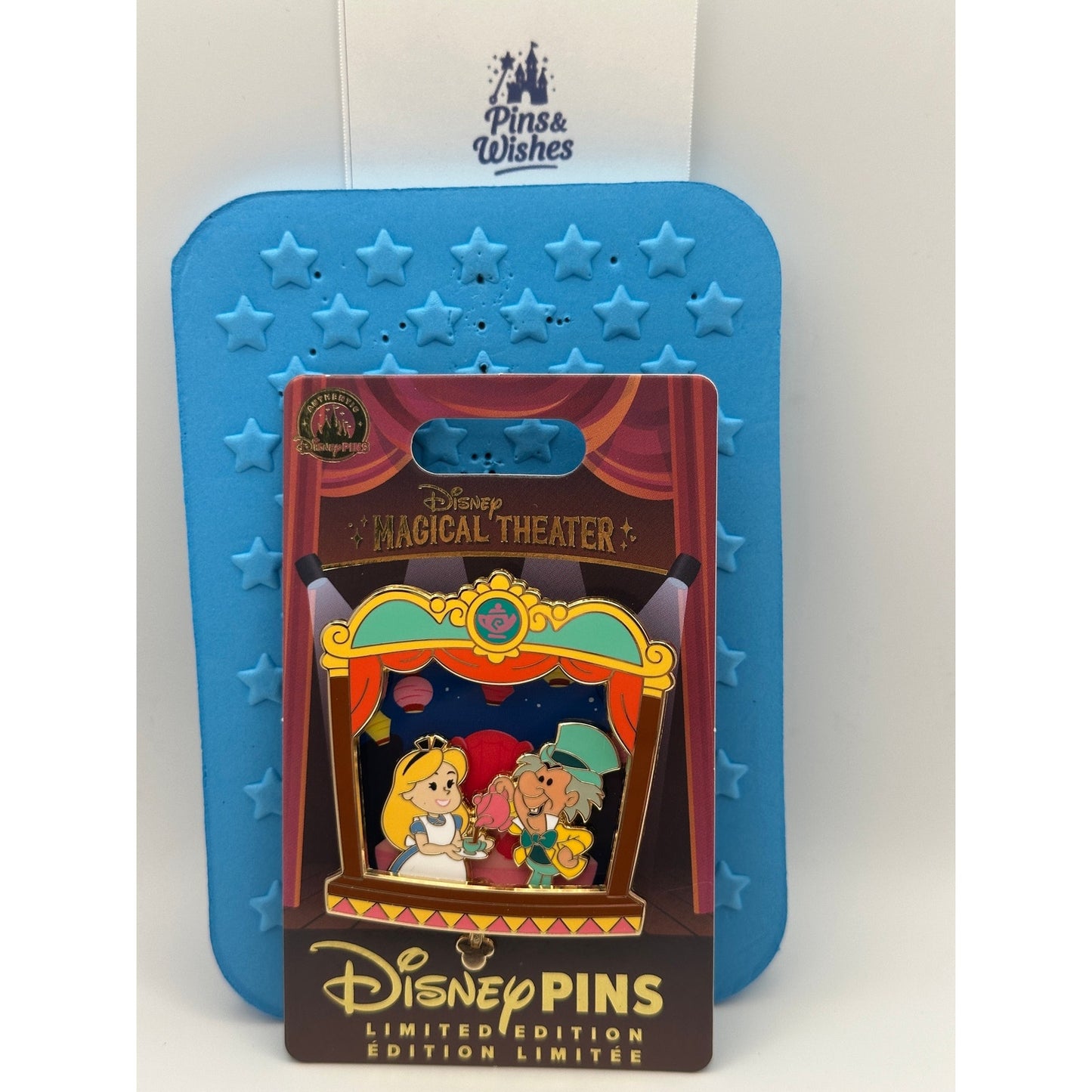 Alice and the Madhatter - Magical Theater Pin - 4/12 - Slider