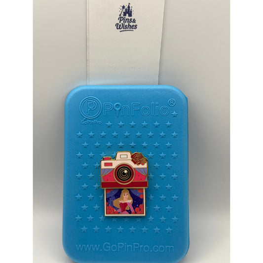 Sleeping Beauty Aurora Boxlunch Pin - Disney Princess Camera Sliding Pin