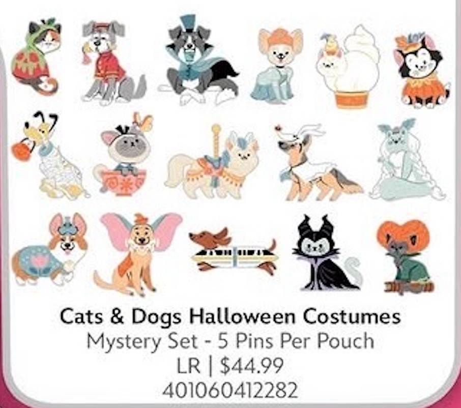 Limited Release Cats & Dogs Halloween Costumes Mystery Pack (Expected Release August 11)