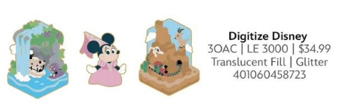 Limited Edition Digitize Disney - Jungle Cruise, Minnie, BTM (Expected Release July 28)