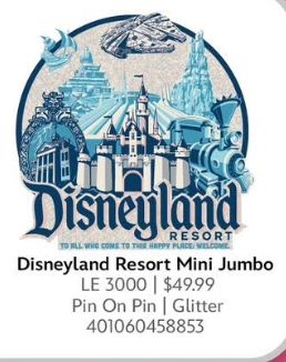 Limited Edition Disneland Resort Mini Jumbo (Expected Release July 7)