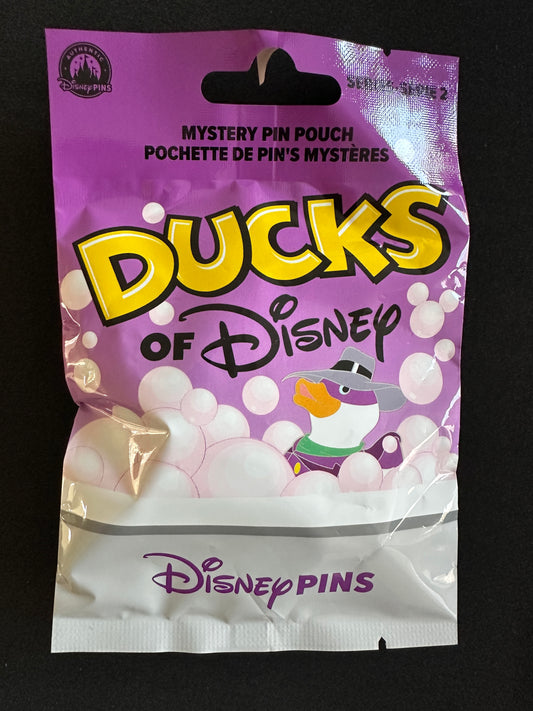 Ducks of Disney Mystery Collection Series 2 - Unopened 5 Pin Bag - Pins and Wishes