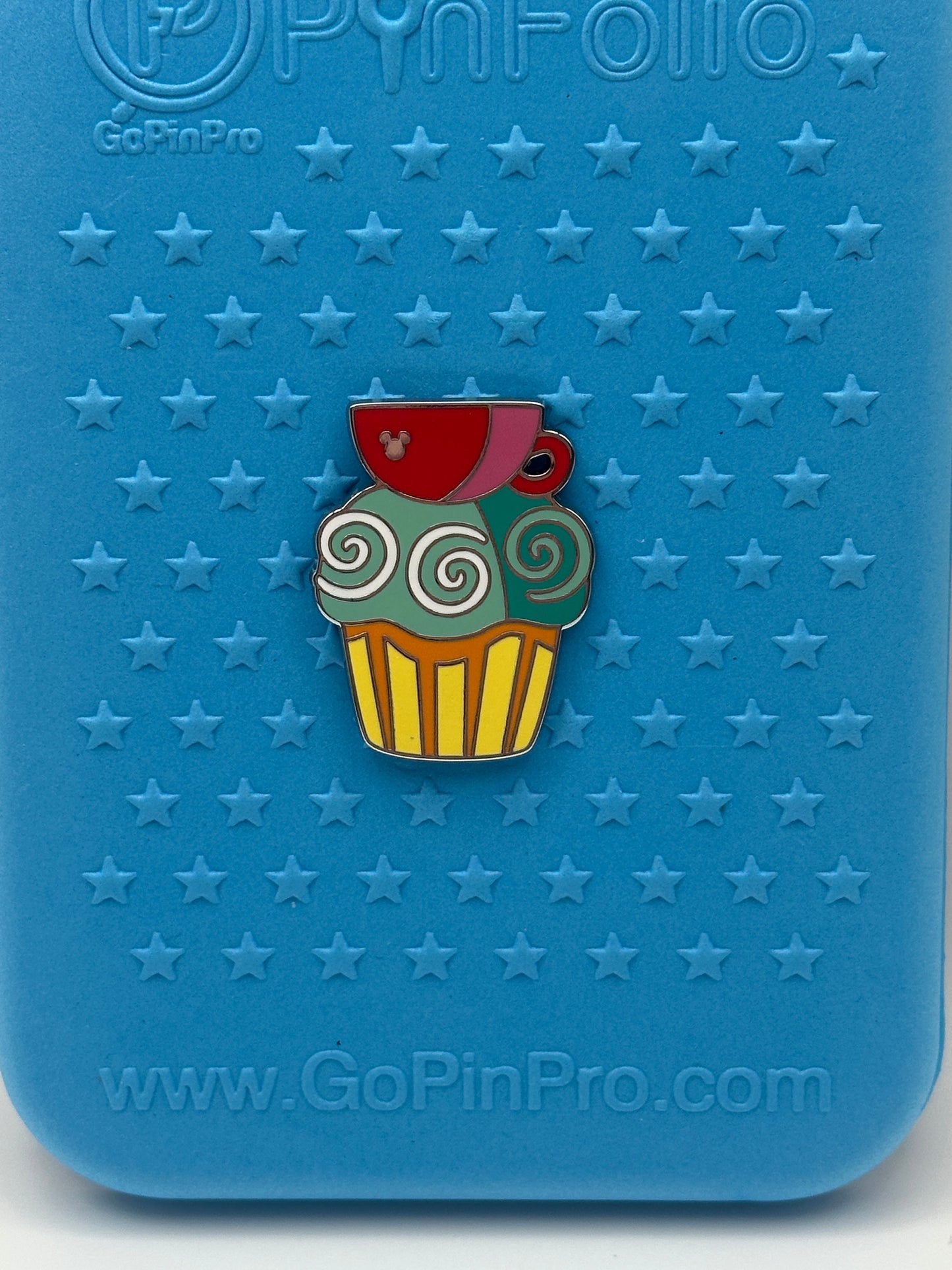 Disneyland DLR Wave B Hidden Disney Treat | Cupcake Pin Mad Tea Party | Pins and Wishes