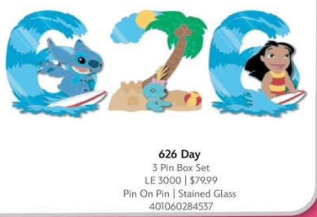 Limited Edition - 626 Day 3 Pin Box Set (Expected Release June 26)