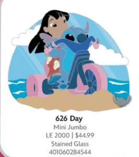 Limited Edition - 626 Day Mini Jumbo Lilo and Stitch (Expected Release June 26)