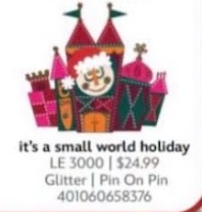 Limited Edition Small World Holiday (Expected Release November 17)