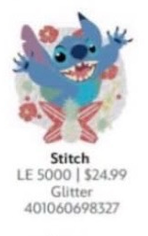 Limited Edition Disney Holiday Stitch Pin (Expected Release November 10)