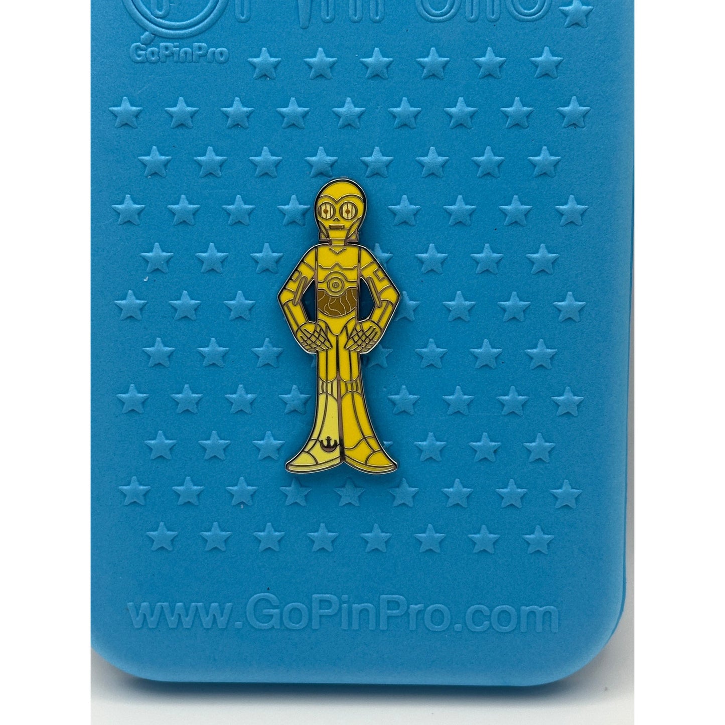 Disneyland DLR Wave B Hidden Disney Yellow Pin C-3PO | Pins and Wishes