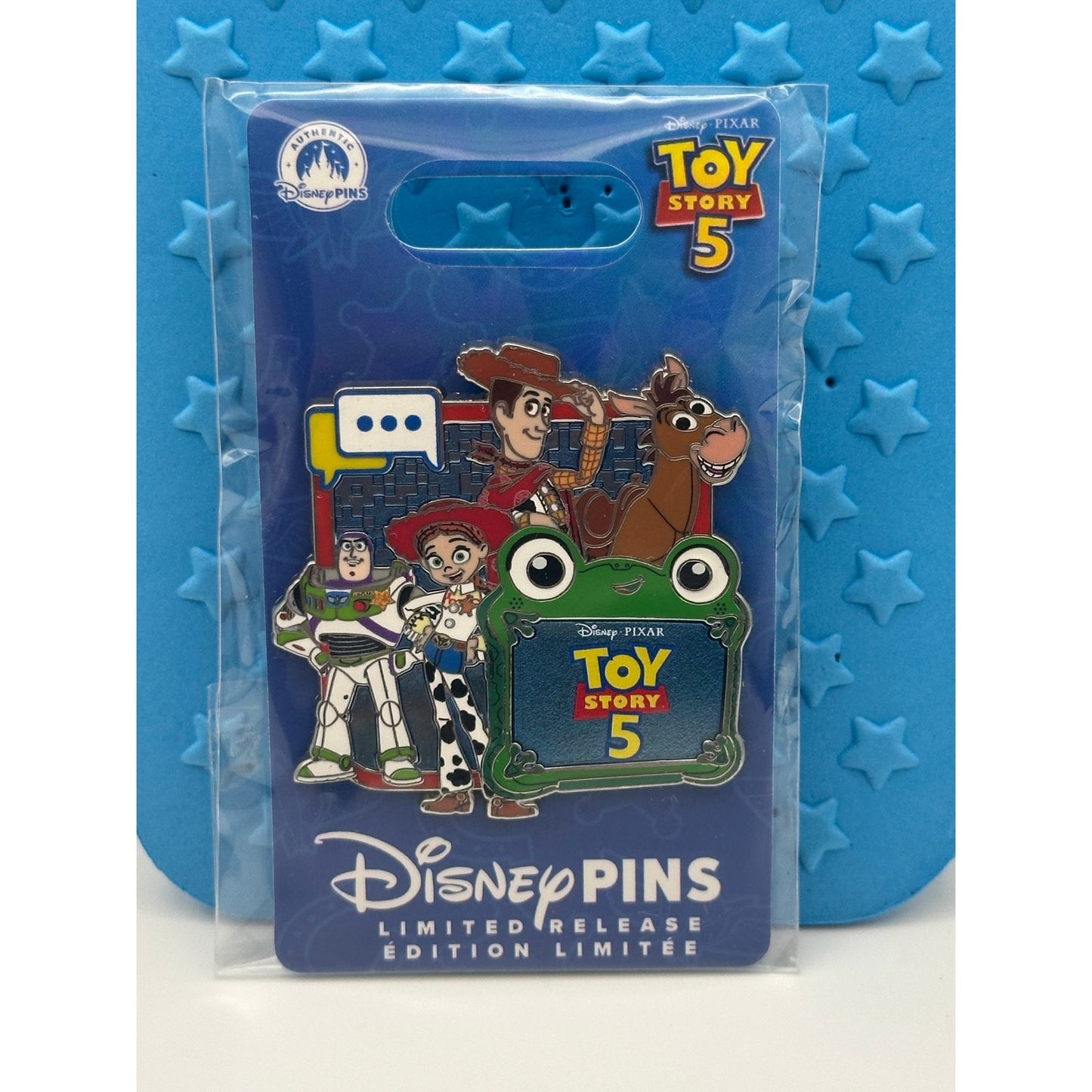 Toy Story 5 Pin Cast and Logo - Limited Release Disney