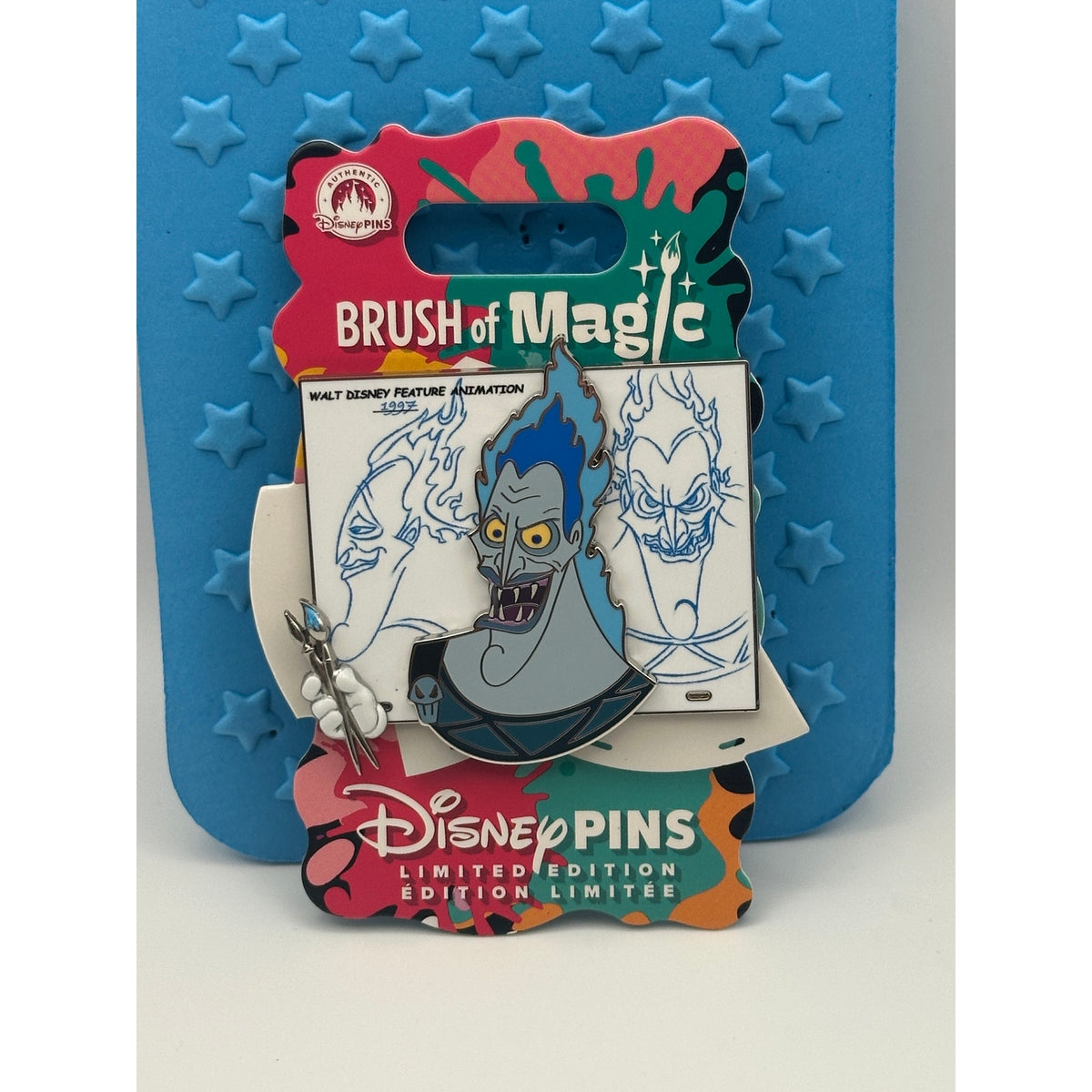 Hades Pin – Brush of Magic – Disney Limited Edition LE 3750