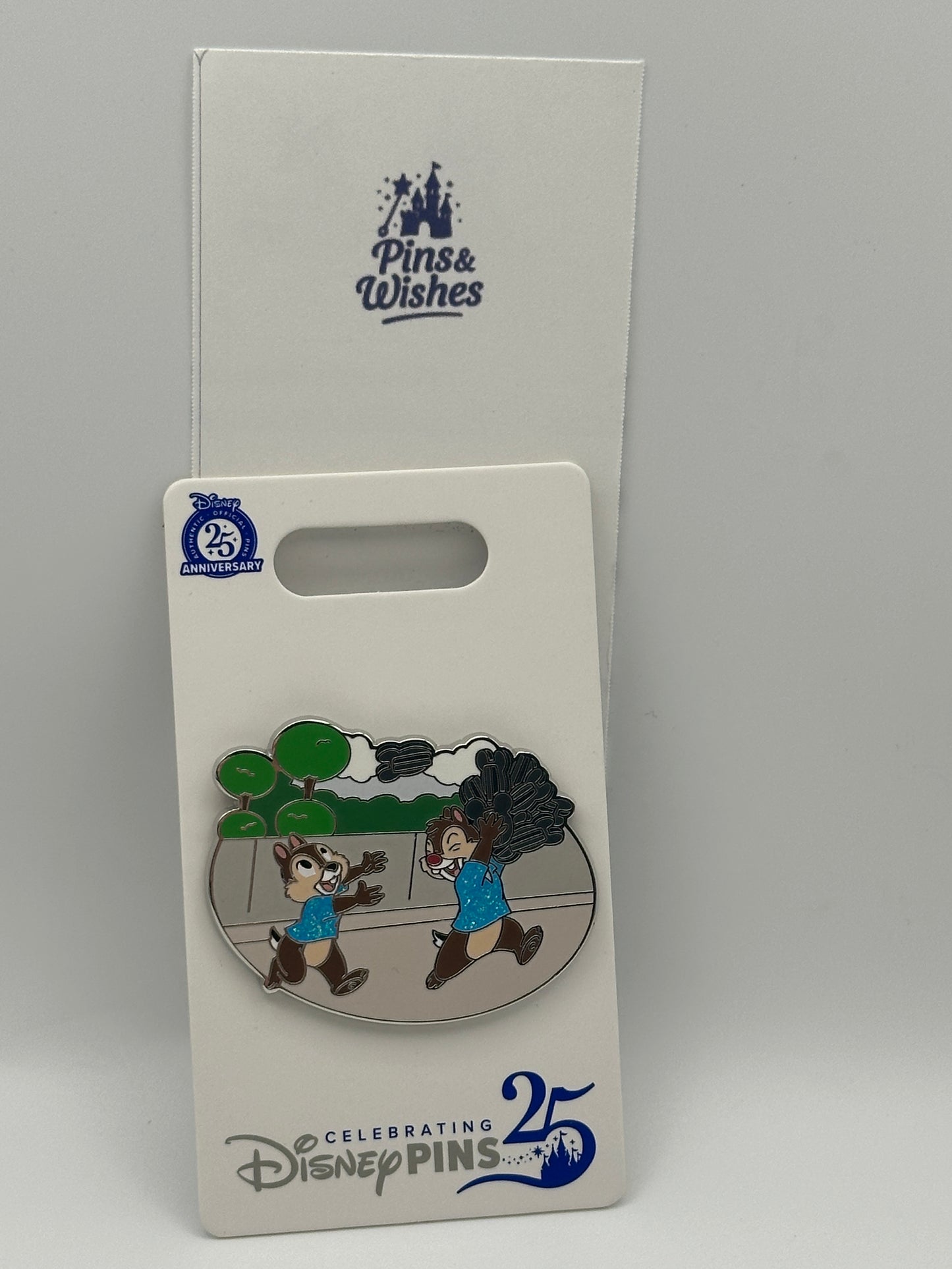 Chip & Dale 25th Anniversary Trading Pin