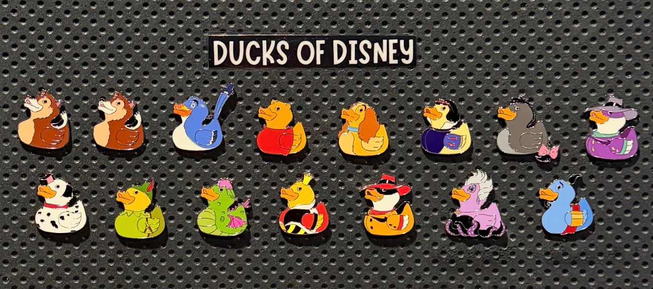 Ducks of Disney Mystery Collection Series 2 - Unopened 5 Pin Bag