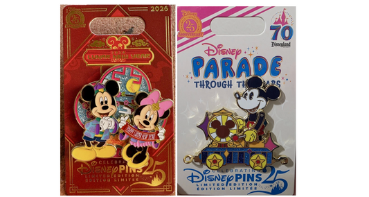 Disneyland Pin Drop Tuesday 12/23/2025 - Limited Edition Pins