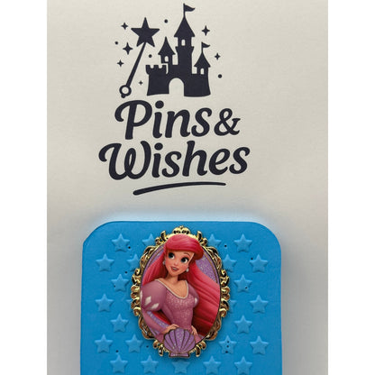 Pink A La Mode PALM Disney Princess Royal Sparkles Jumbo Ariel Pin - SE400