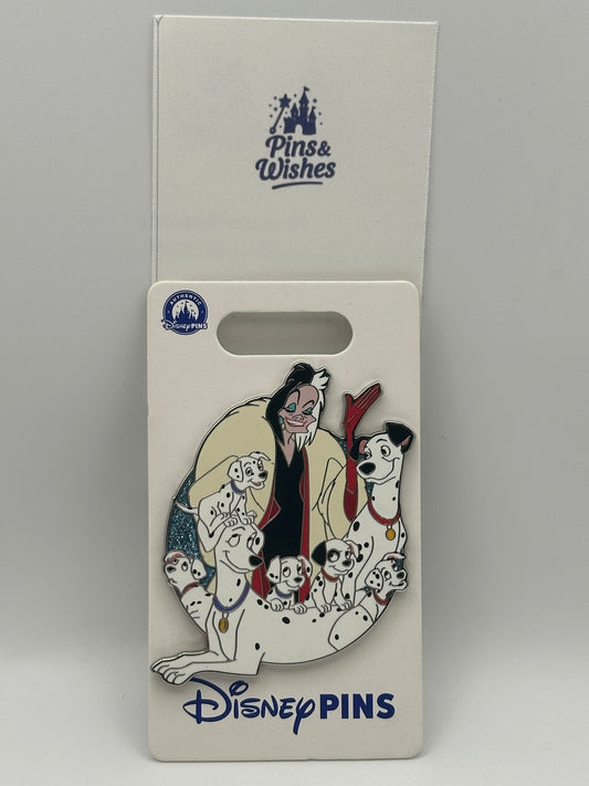 101 Dalmatians Character Cluster Pin