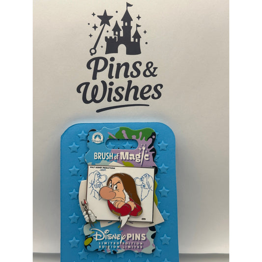 Brush of Magic - Grumpy Disney Pin Limited Edition LE 3750