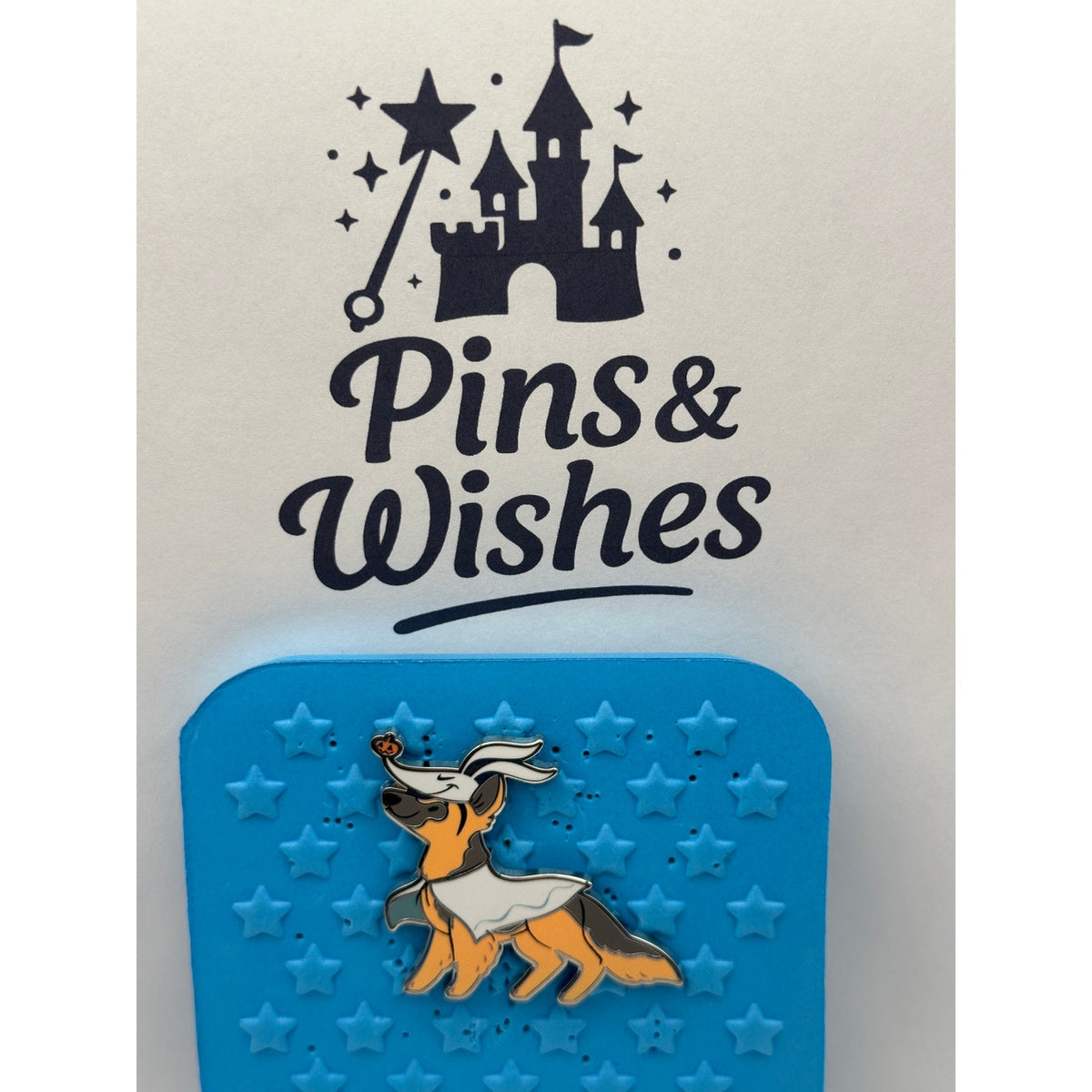 Disney Cats & Dogs in Halloween Costumes Mystery Pin - German Shepherd as Zero