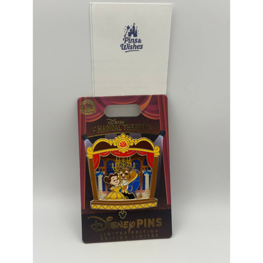 Beauty and the Beast Magical Theater Disney Pin - Limited Edition LE 4500