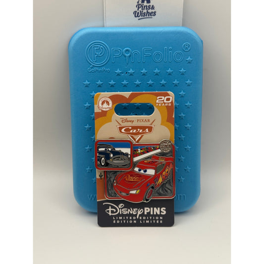 Cars 20th Anniversary Pin Lightning McQueen & Doc Hudson LE 3400