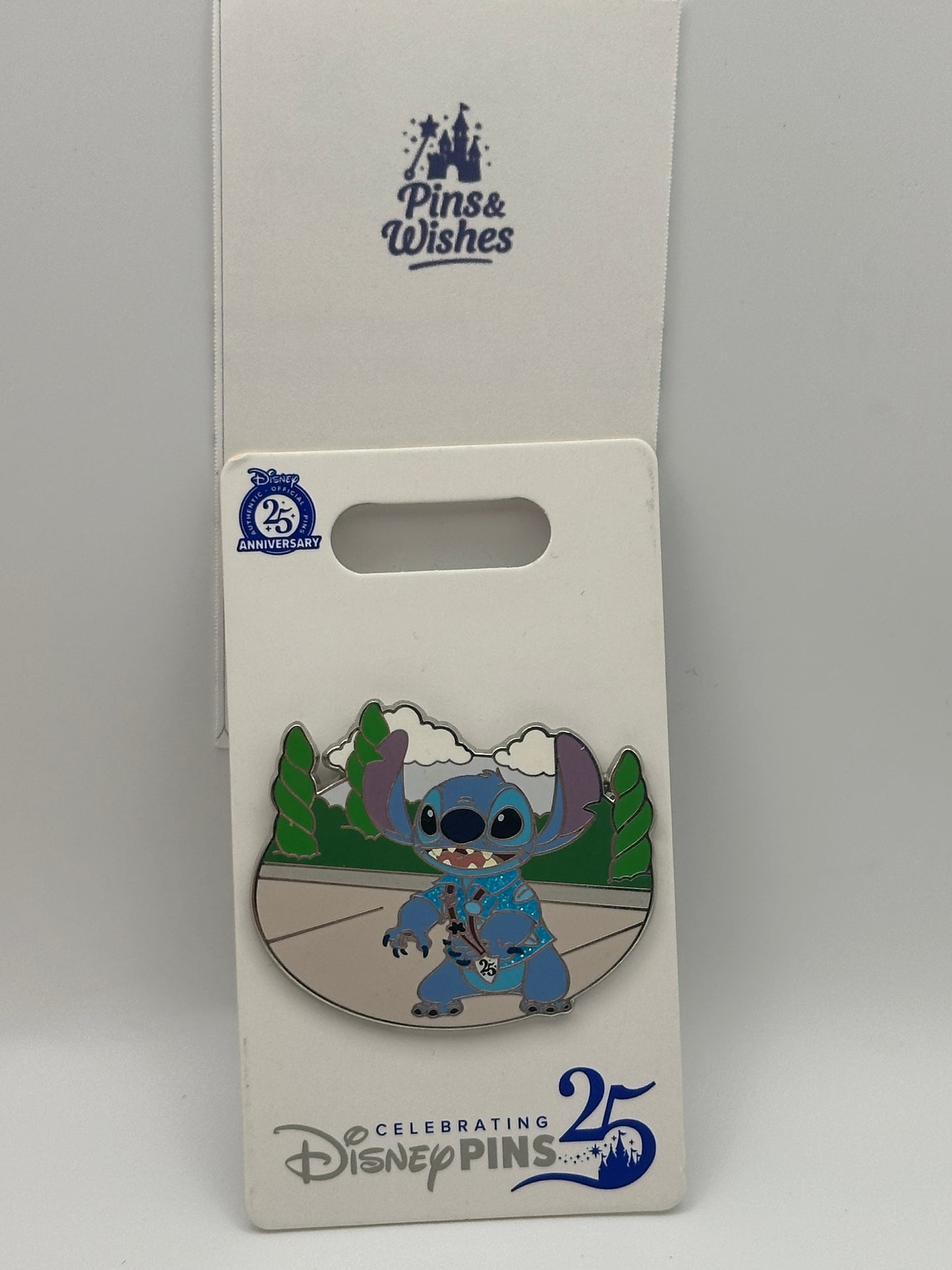 Stitch 25th Anniversary Trading Pin