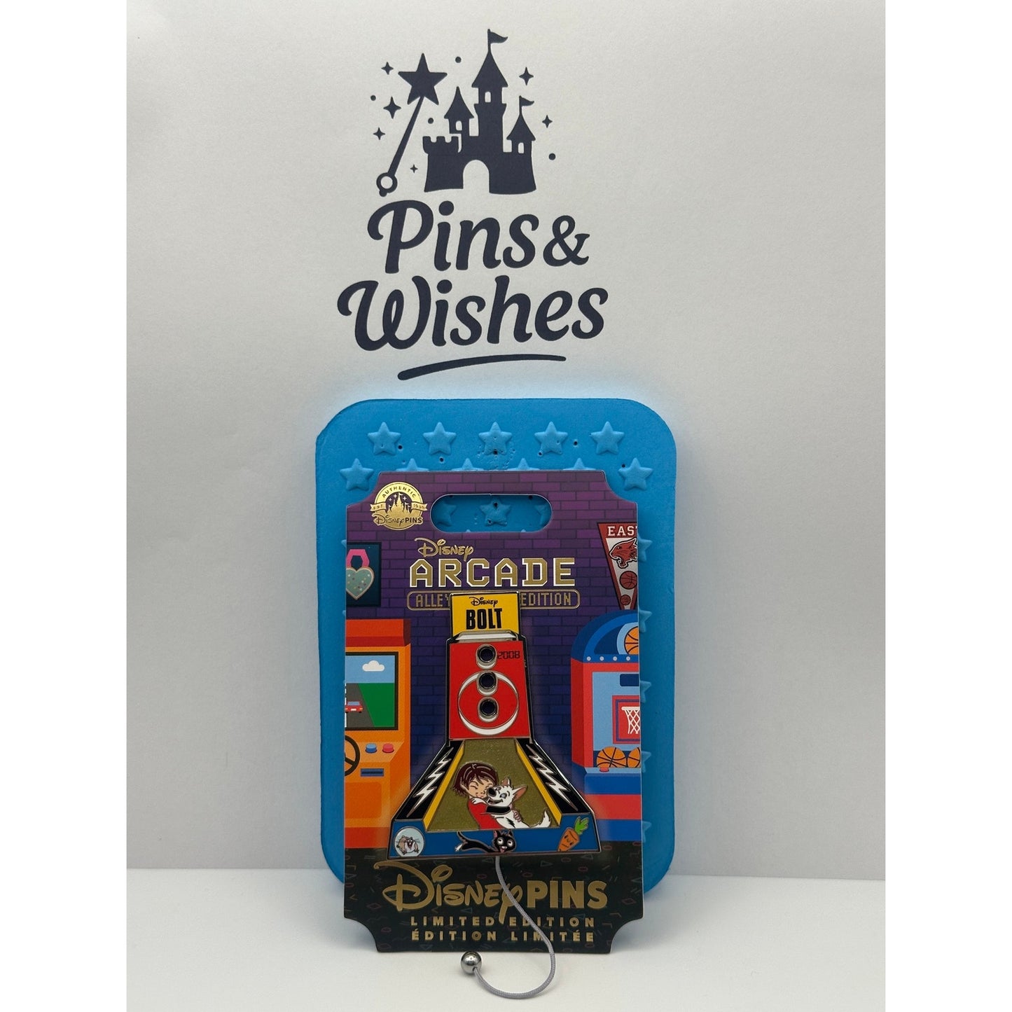 Disney Alley Bowler Arcade Series Pin - Bolt - Limited Edition LE 2000
