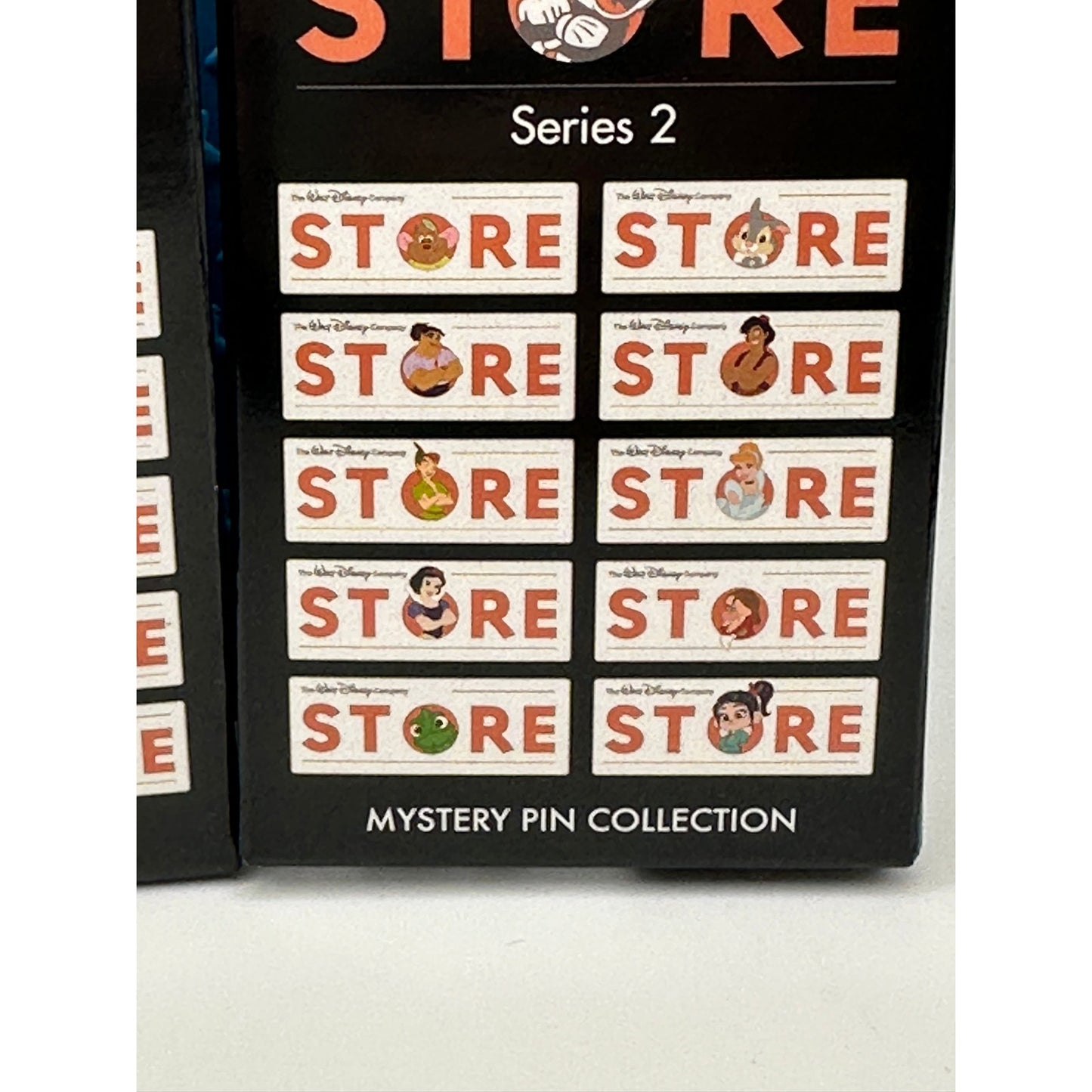 2 Unopened Boxes - Walt Disney Company Store Logo Pins - Series 2 TWDCS DEC