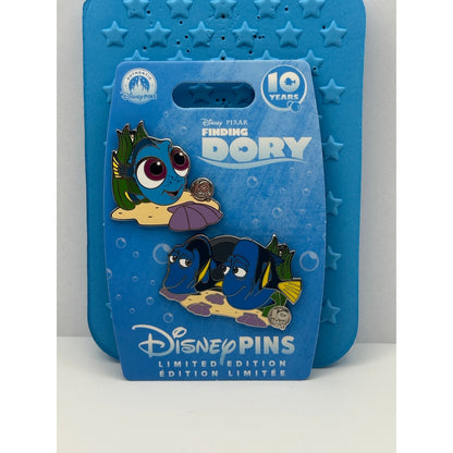 Finding Dory 10th Anniversary Set - Limited Edition LE 2950 - Disney Pin