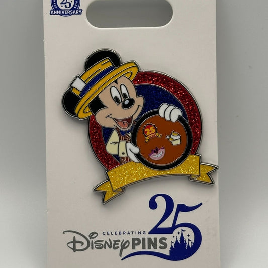 Disney Celebrating 25 Years of Pin Trading Mickey Mouse Trading Pin