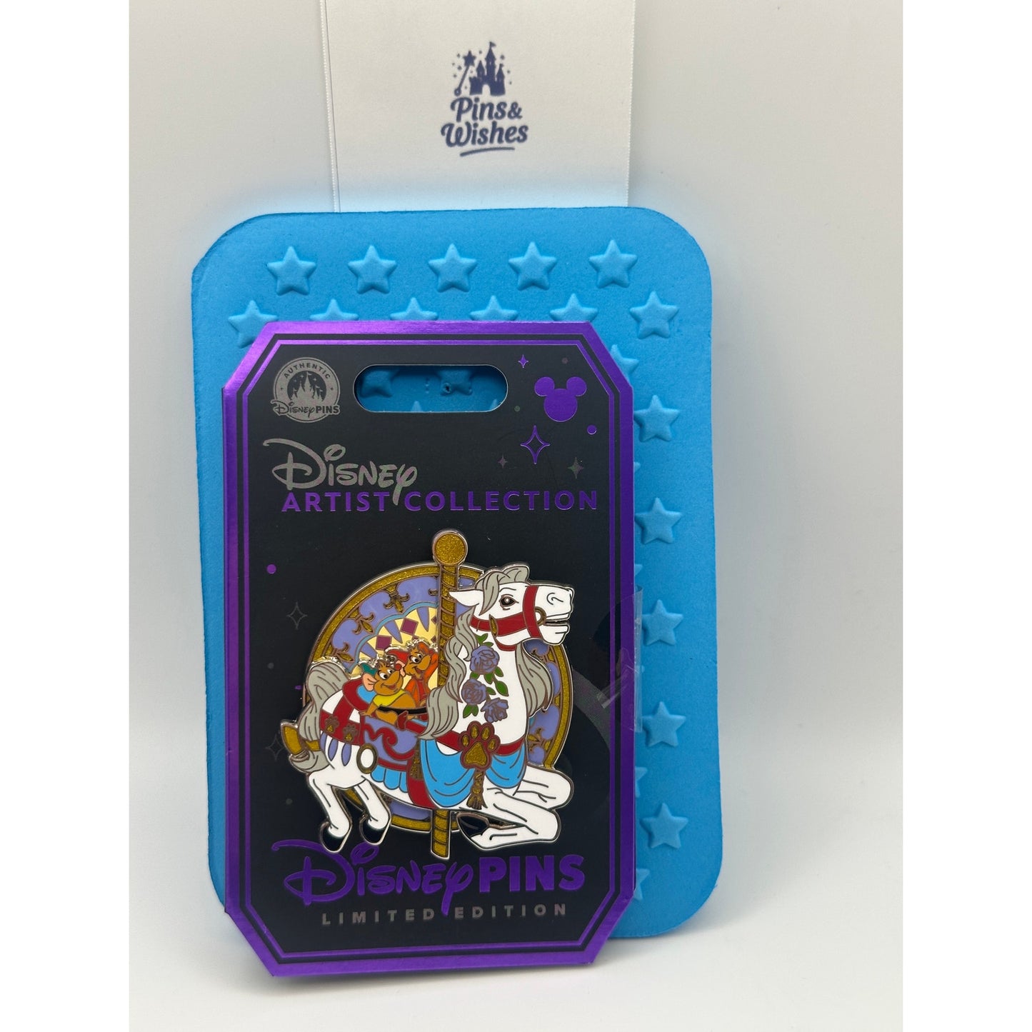 Carousel Horse with Jaq and Gus - Disney Artist Collection 2026