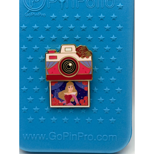 Sleeping Beauty Aurora Boxlunch Pin - Disney Princess Camera Sliding Pin