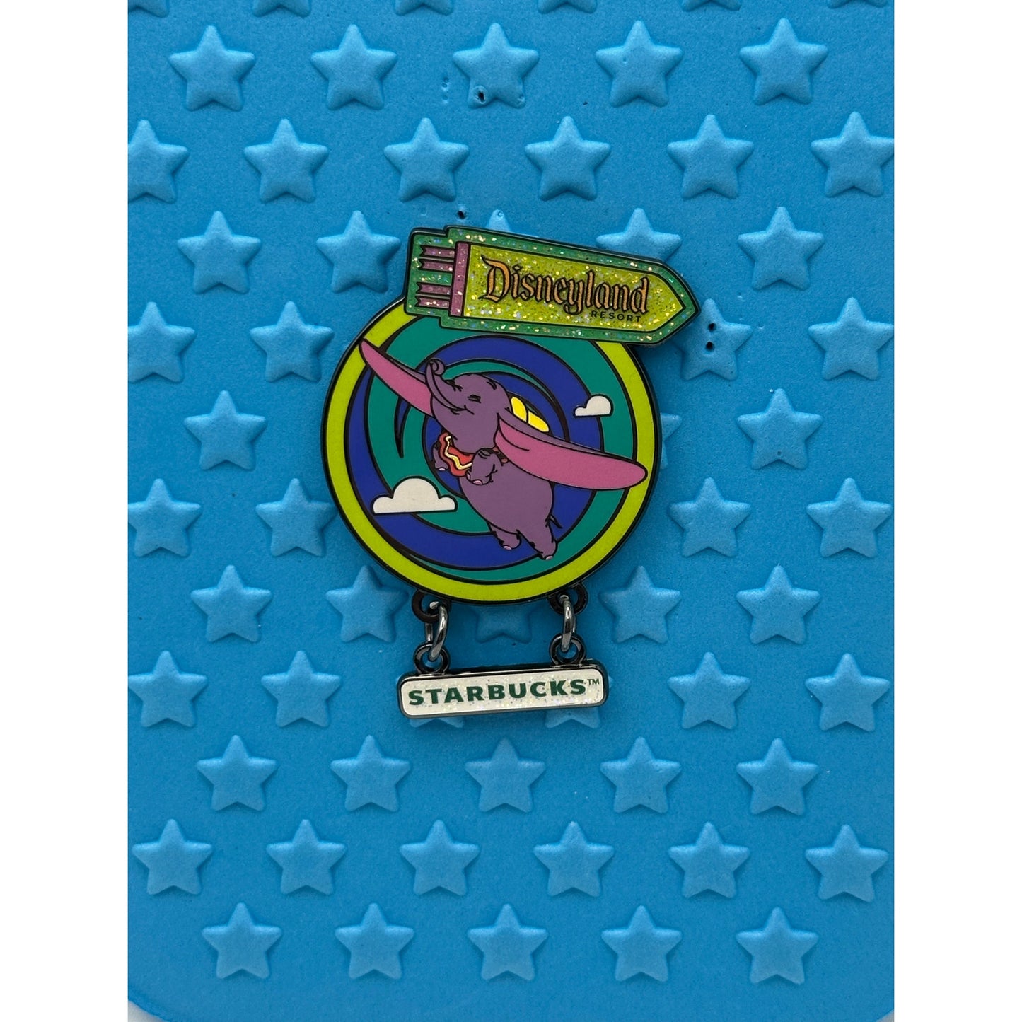 NEW 2026 Disneyland Starbucks Mystery Pin - Dumbo the Flying Elephant