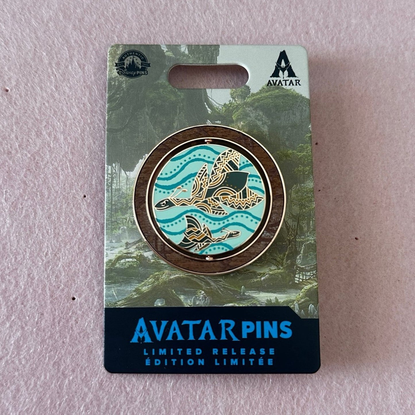 2023 Disney Parks Pandora World of Avatar Banshee Limited Release Spinning Pin
