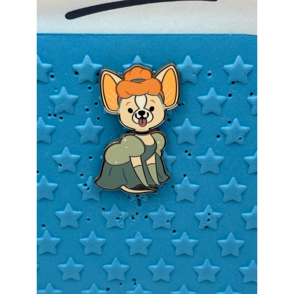Disney Cats & Dogs in Halloween Costumes Pin - Chihuahua Dressed as Cinderella