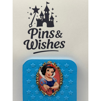 Pink A La Mode PALM Disney Princess Royal Sparkles Jumbo Snow White Pin - SE400