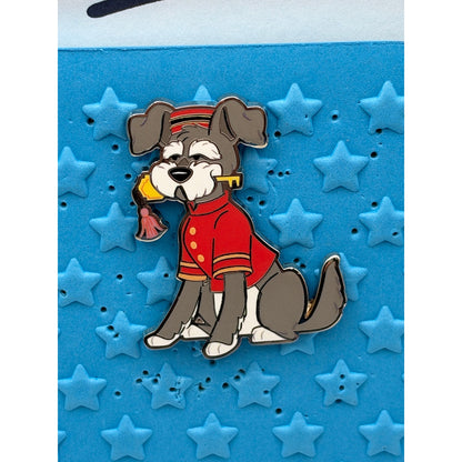 Disney Cats & Dogs in Halloween Costumes Pin - Jailer Dog as Hotel Bellhop