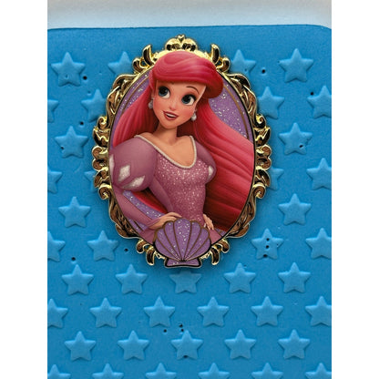 Pink A La Mode PALM Disney Princess Royal Sparkles Jumbo Ariel Pin - SE400
