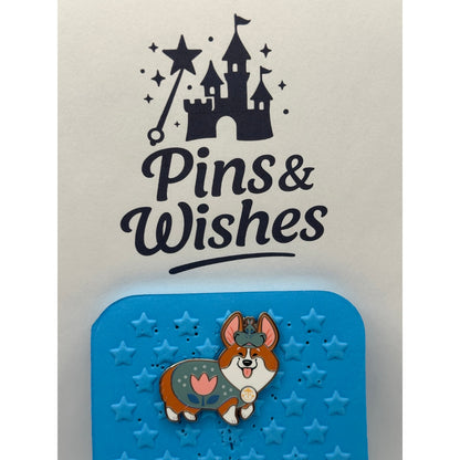 Disney Cats & Dogs in Halloween Costumes Mystery Pin - Corgi Small World Hippo