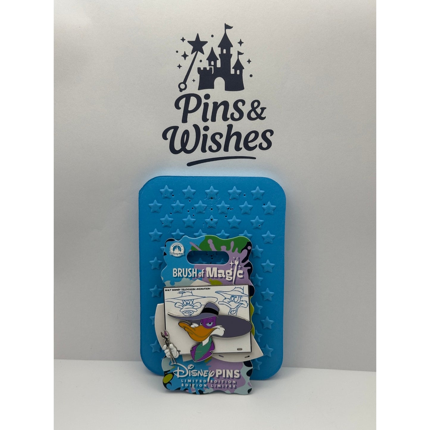 Brush of Magic - Darkwing Duck Disney Pin Limited Edition LE 3750