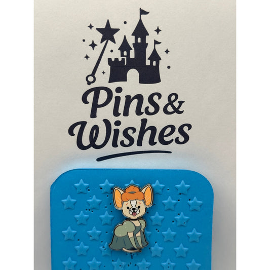 Disney Cats & Dogs in Halloween Costumes Pin - Chihuahua Dressed as Cinderella