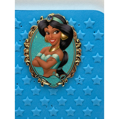 Pink A La Mode PALM Disney Princess Royal Sparkles Jumbo Jasmine Pin - SE400