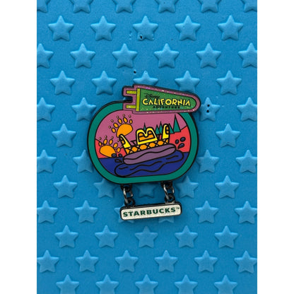 2026 Disney California Adventure Starbucks Mystery Pin - Grizzly River Rapids