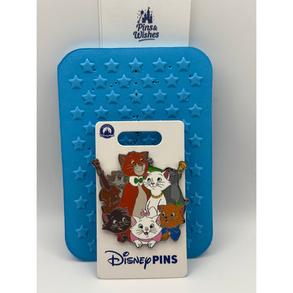 Aristocats Character Cluster Pin - Duchess, Marie, O'Malley, Toulouse, Berlioz