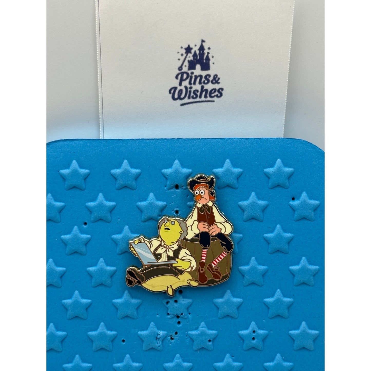 Disney Muppets Bunsen & Beaker Pin – Muppet Treasure Island 30th LE 450