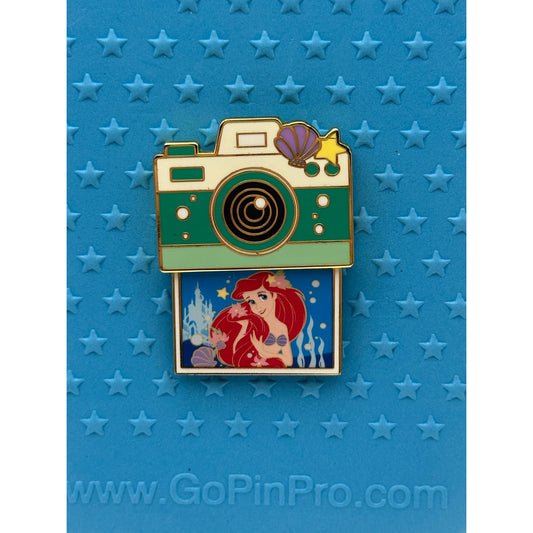Little Mermaid Ariel Boxlunch Pin - Disney Princess Camera Sliding Pin