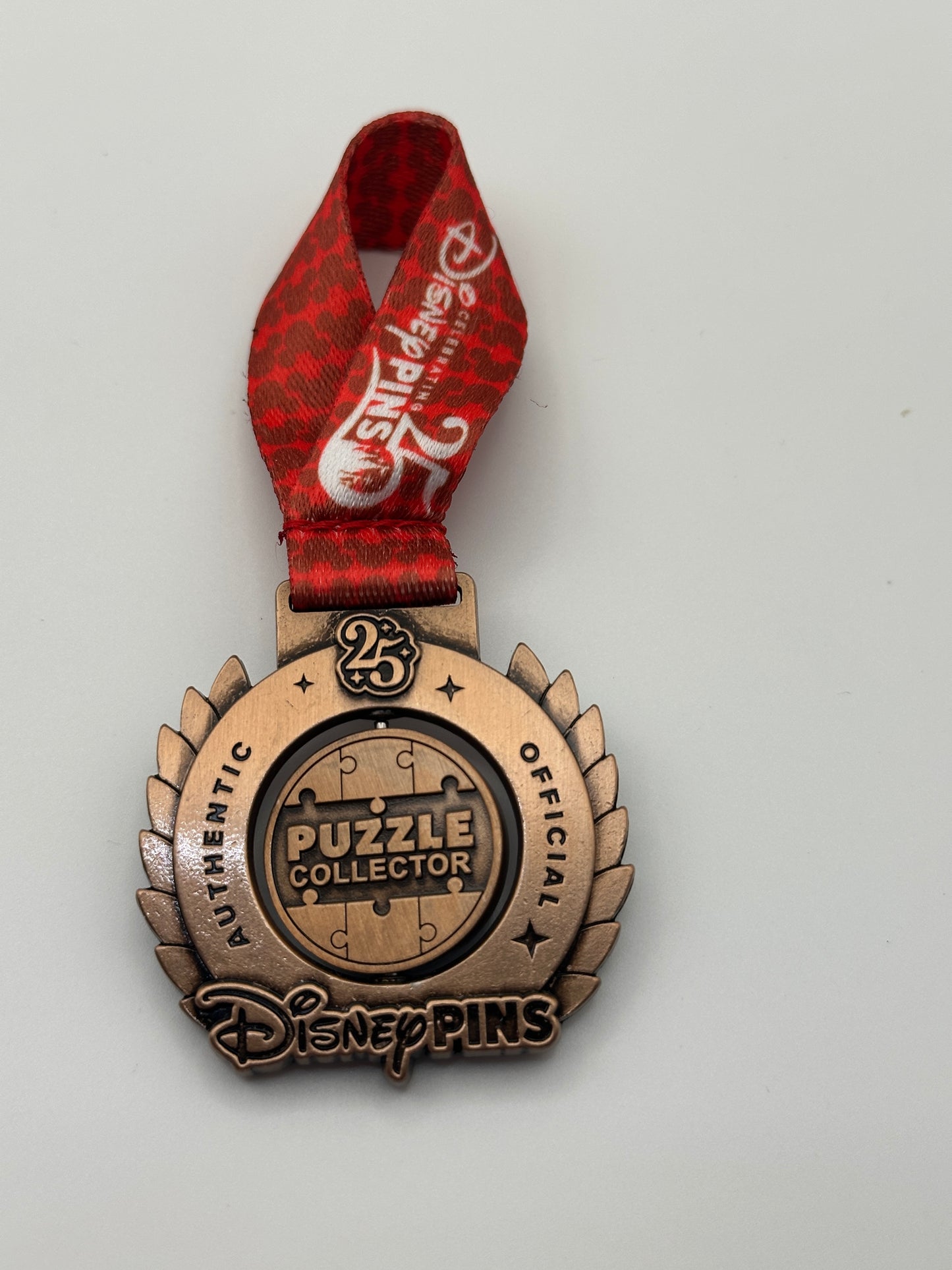 Pete - 2025 Disney Parks 25th Anniversary Medal Limited Edition Pin