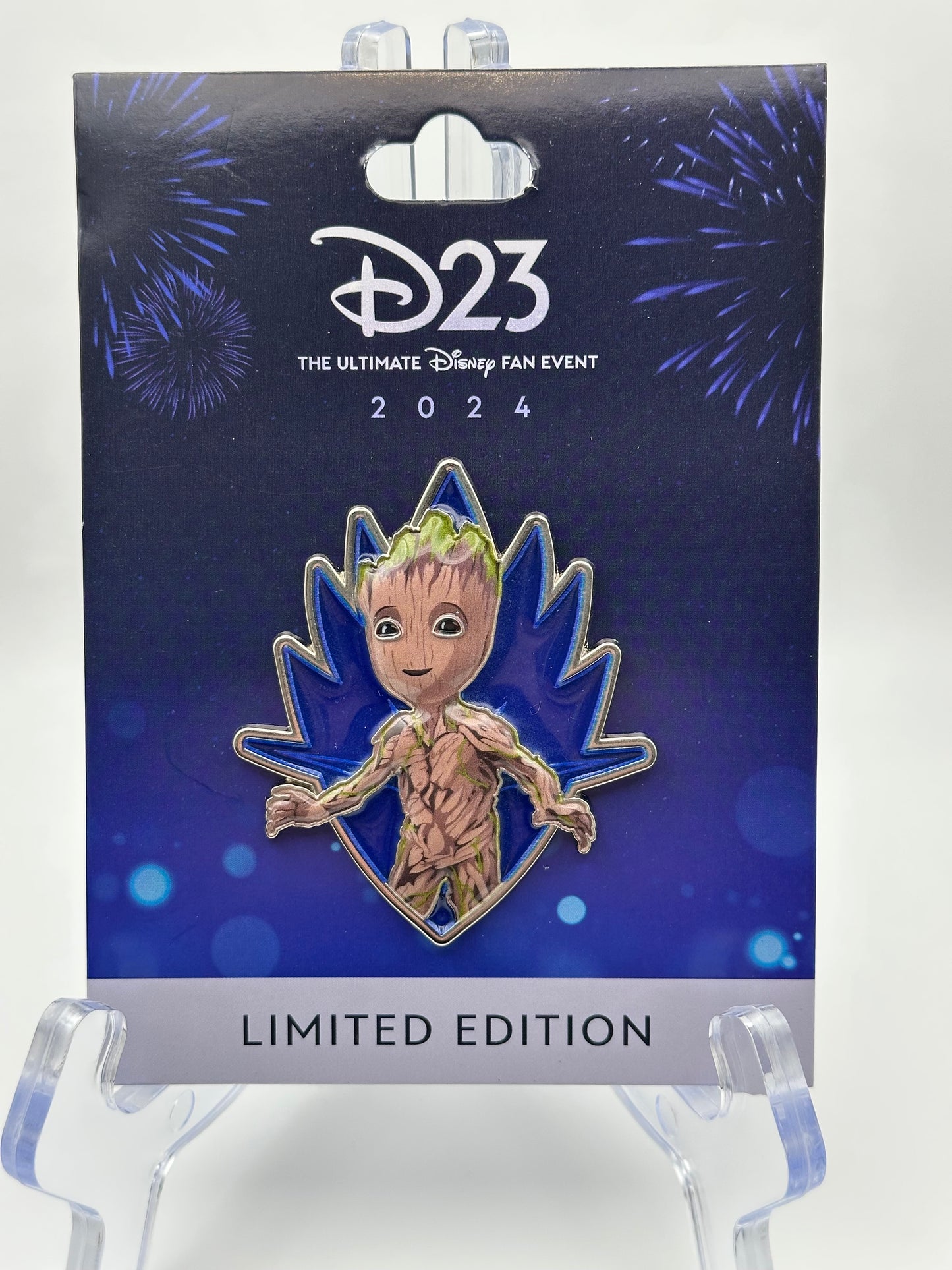 Disney Baby Groot LE 750 D23 Expo 2024 DEC WDCS Marvel’s GOTG | Limited Edition | Pins and Wishes