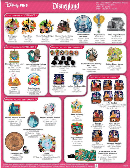 Limited Edition Muppet Haunted Mansion Kermit & Fozzy (Expected Release September 29)